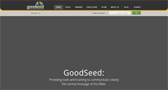 Desktop Screenshot of goodseed.com